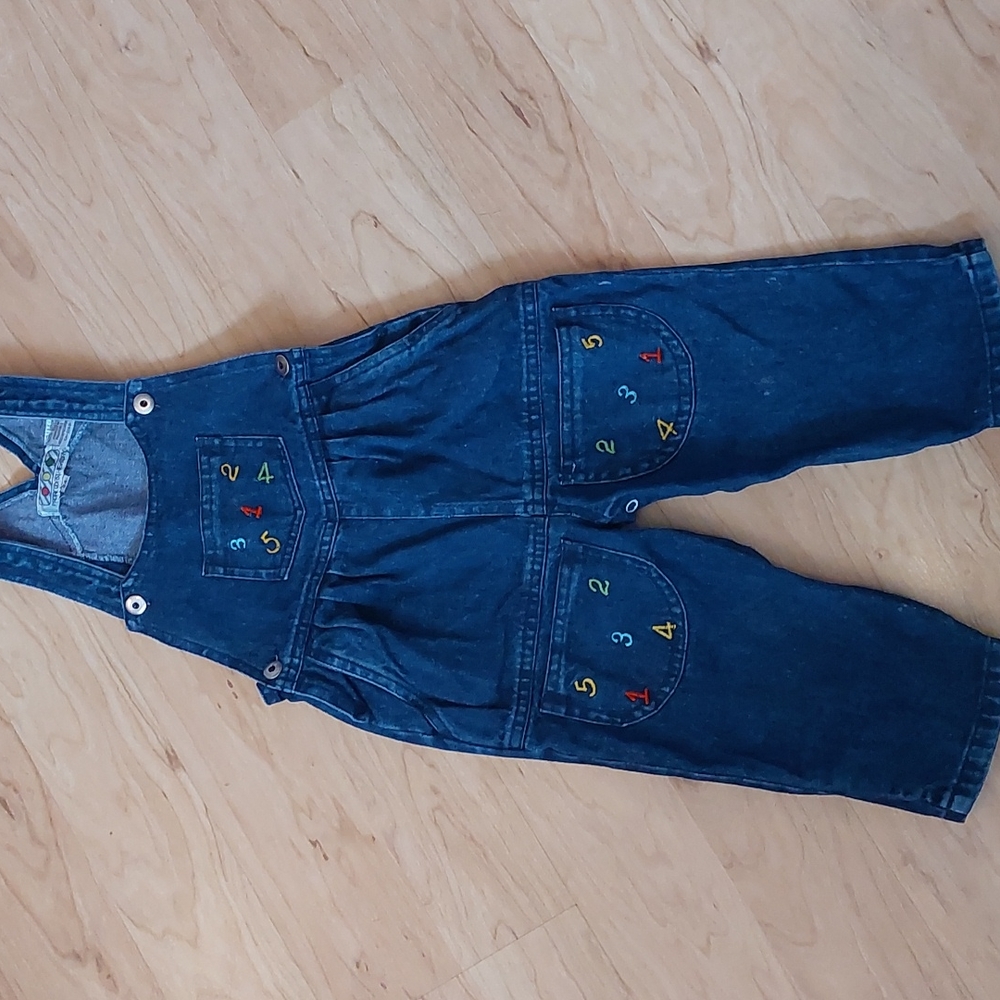 Vtg Baby Denim Overalls, size 24 months